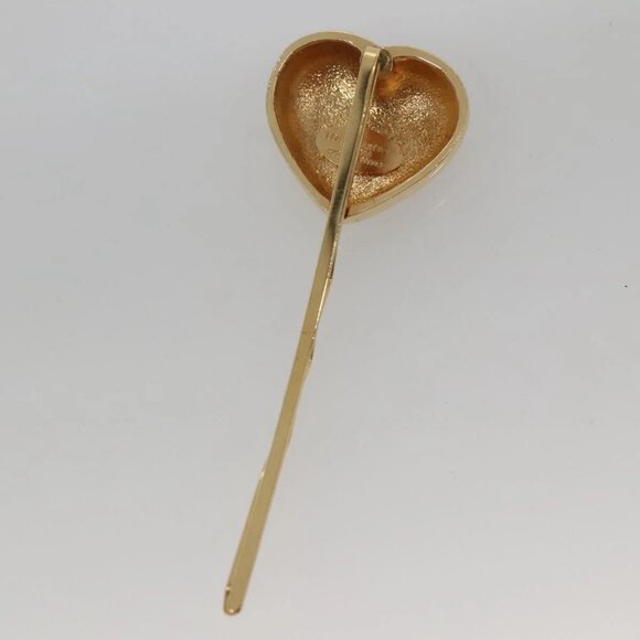 LOUIS VUITTON Kit Bullet Phrases Hair clip metal Gold M92349 LV Auth bs27708 - Picture 9 of 14